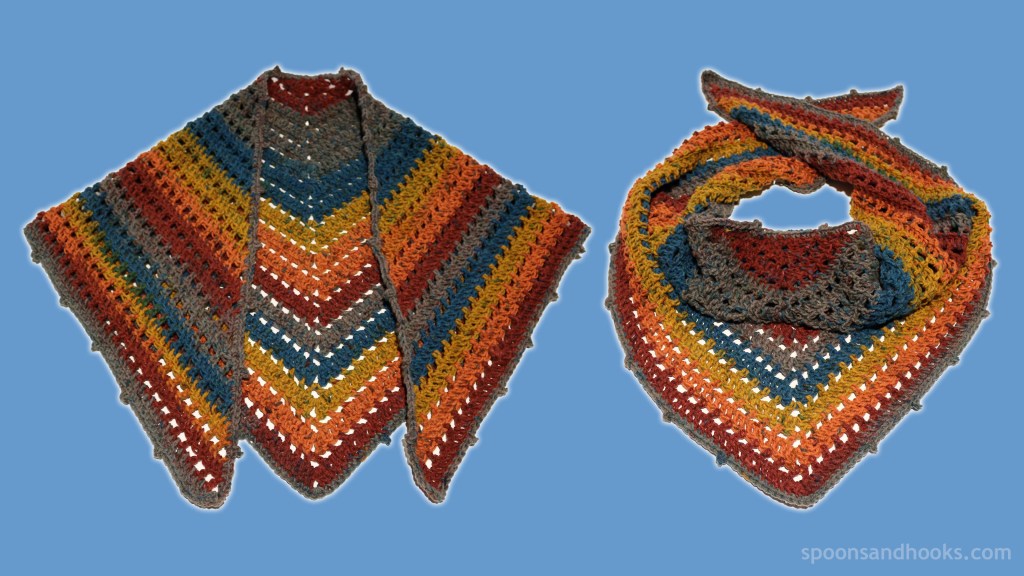 One “big cake” shawl&nbsp;scarf